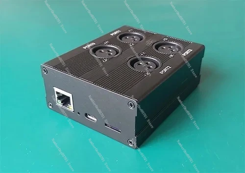 4-Port DMX Controller with ArtNet sACN RDM, Offline Standalone Mode and 30 Software Presets