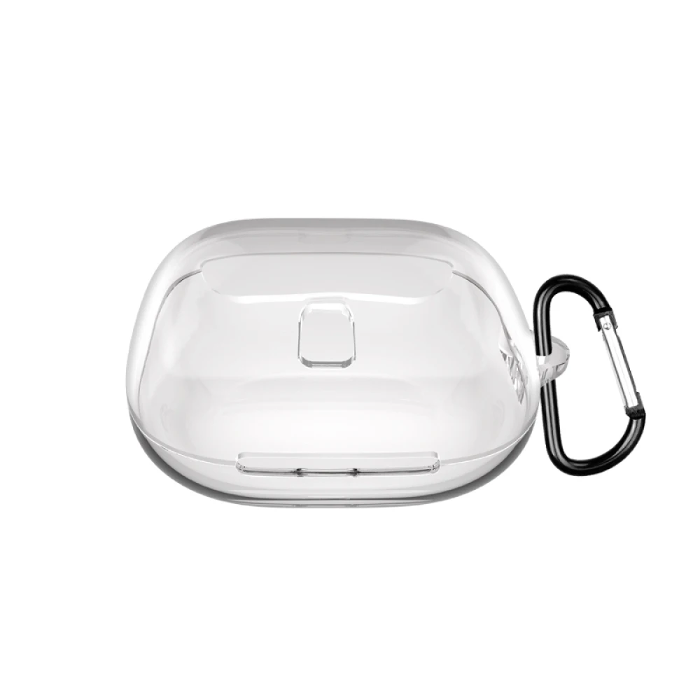 Clear Case for Powerbeats Pro 2 Transparent Shockproof TPU Case with Keychain-Crystal  ​