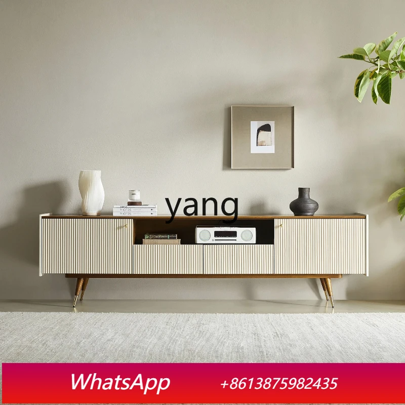 

LHF French Style TV Cabinet Simple Retro Cream Style