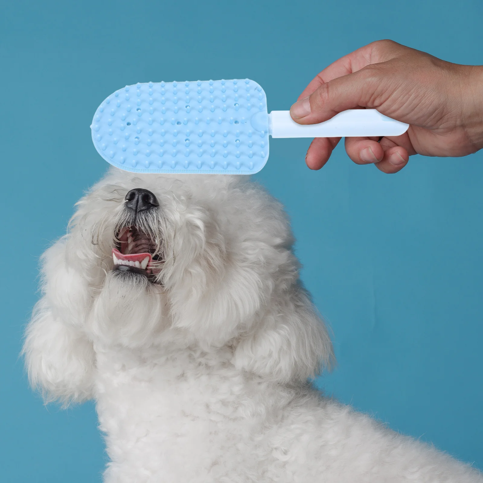 

2Pcs Pet Grooming Comb for Cats and Dogs Double Sided Detangler with Massaging Bristles Removing Brush Ideal for Furniture Car