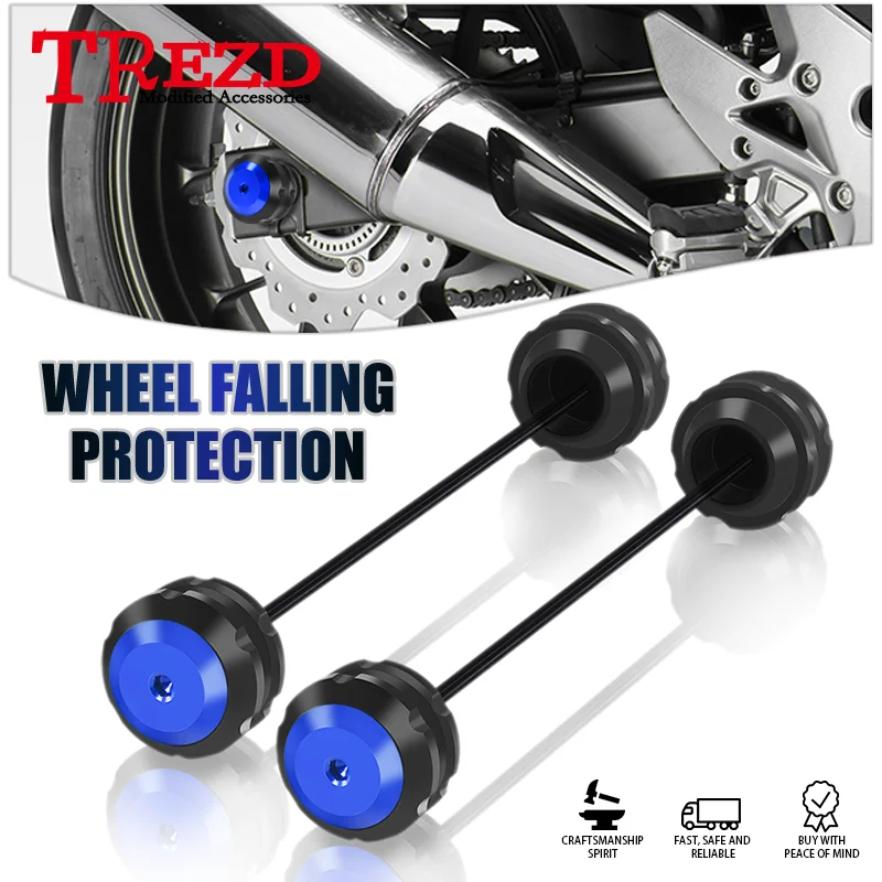 

2024 Motorcycle Falling Protection CNC Front Rear Wheel Fork Axle Crash Sliders Accessories For S1000R S1000RR S1000XR M1000RR