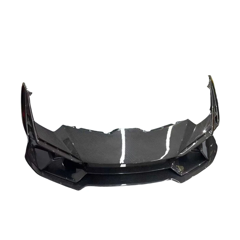 Hot Selling T Style Full Dry Gloss Carbon Fiber Front Bumper Huracan LP580 LP610 EVO