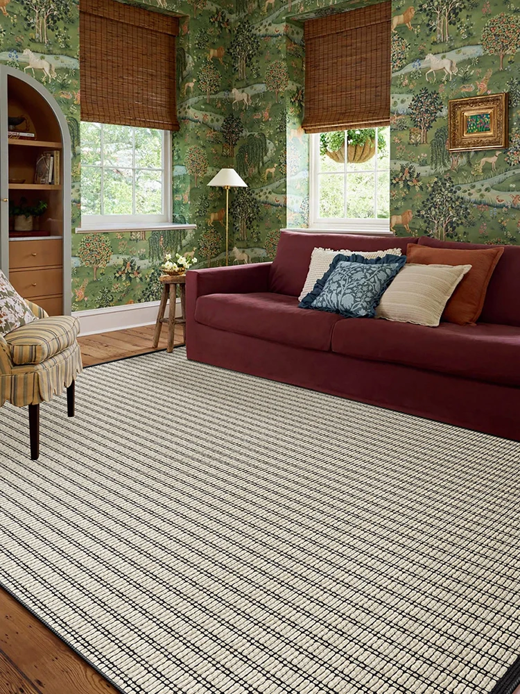 Home Modern Simple Living Room Full Carpet Bedroom Luxury Vintage Sofa Coffee Table Floor Mat Large Customize Area Rug