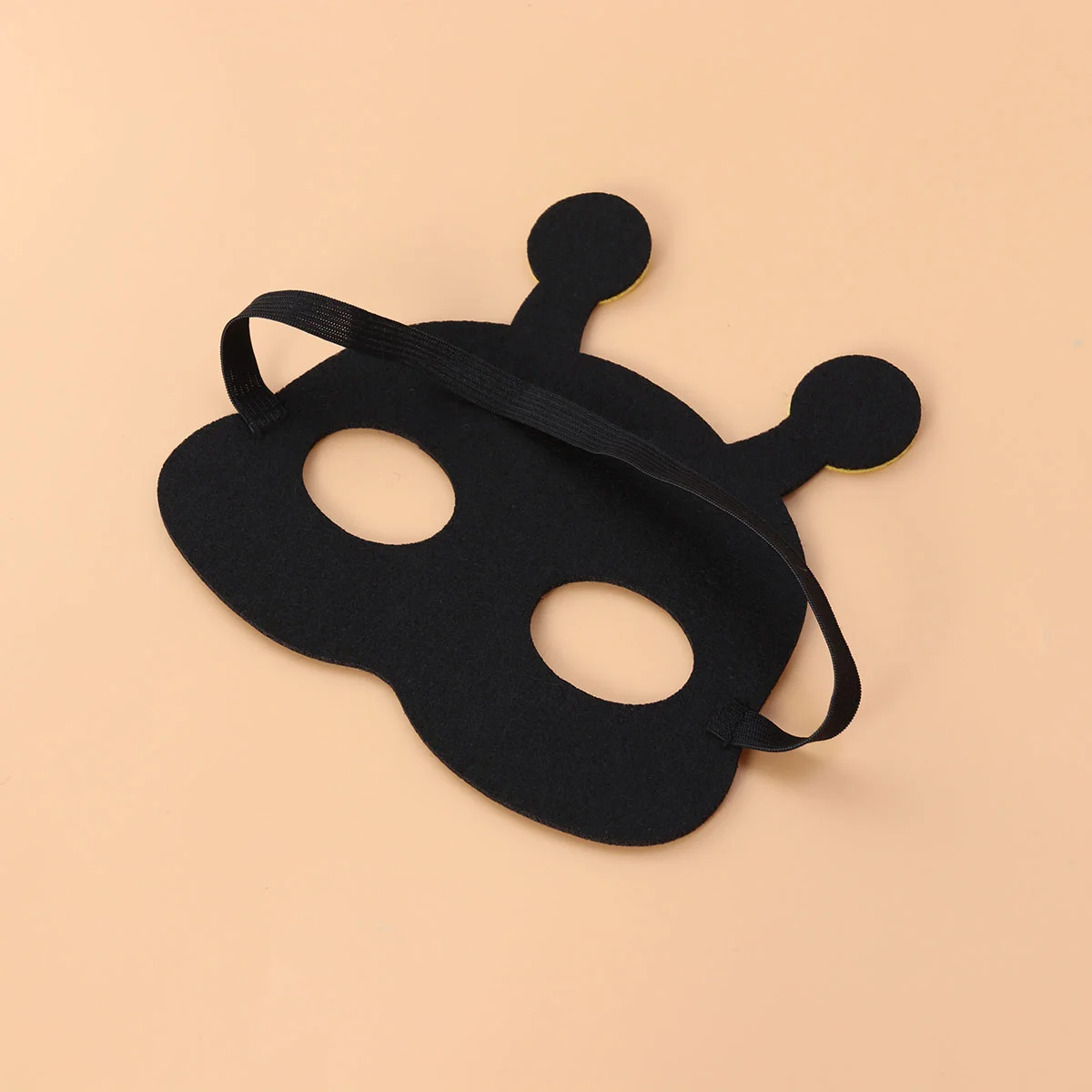 Cartoon Animal Masks Half-face Eye Masks Cosplay Costume Supplies Party Favors for Kids Boys Girls (Bee)