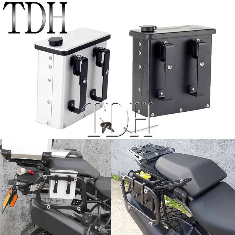 2.3L Aluminum Toolbox For RA1250 RA1250S Pan America 1250 S Special 2021-2026 Motorcycle Right Side Boxes Mount Storage Box Case