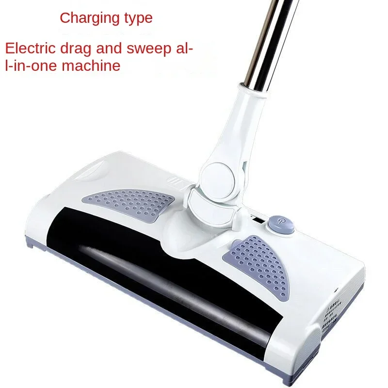 Robô varrendo automático sem fio mão-push, aspirador de pó doméstico recarregável, varrer esfregando e esfregando esfregando, tudo em um