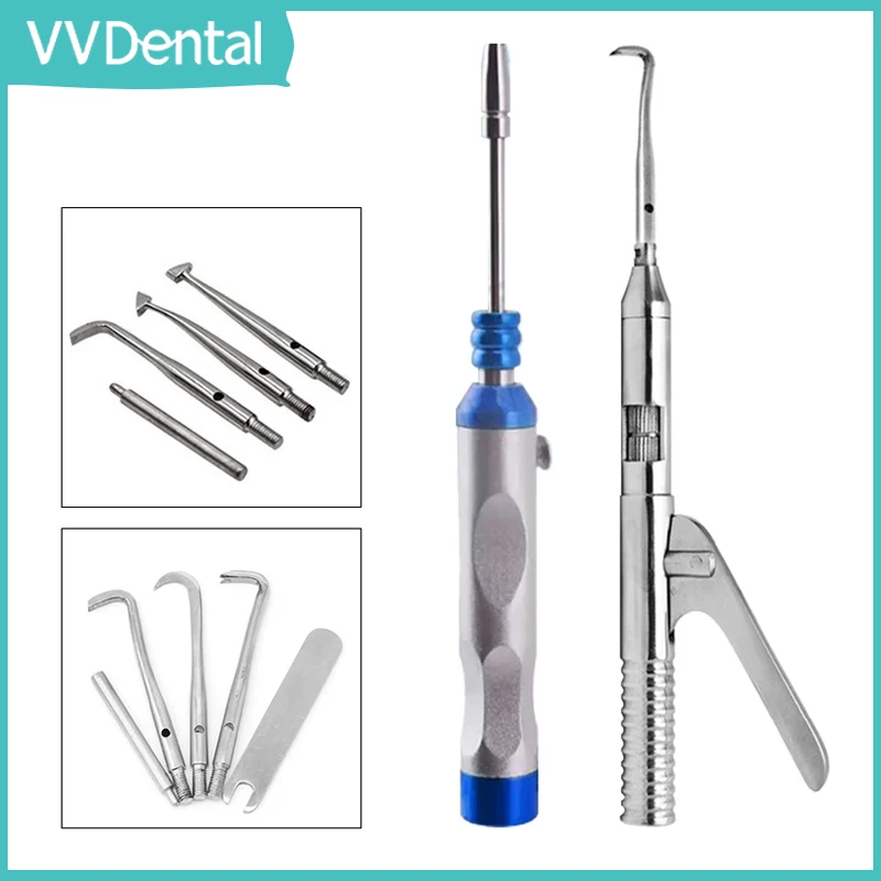 VVDental Dental Automatic Teeth Crown Remover Adjustable Removing Porcelain Crown Stainless Steel Dentist Lab Tool