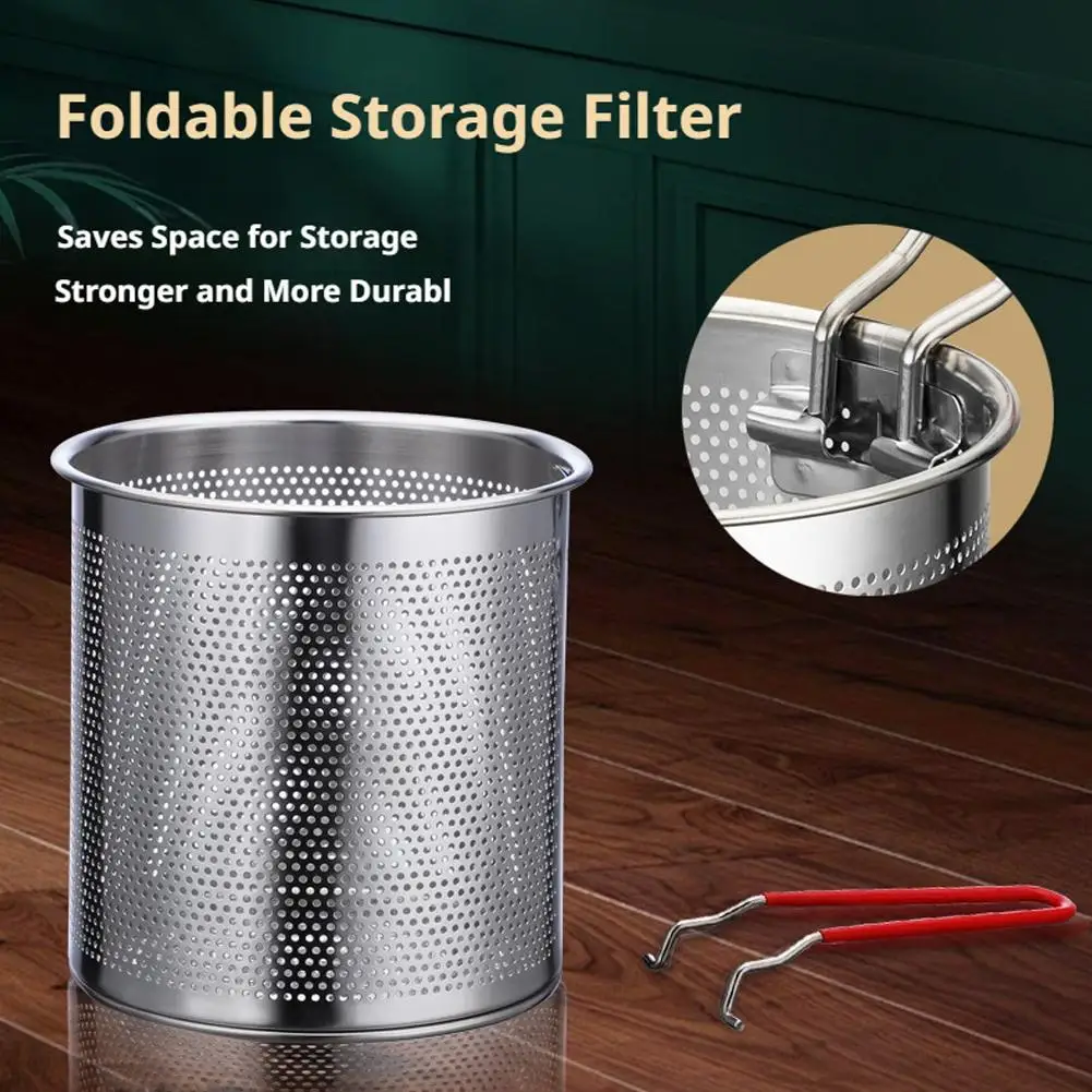 Stainless Steel Deep Frying Pot Set With Strainer Basket Multipurpose Noodle Pasta Boiler Cooking Pot Small Fryer for Chicken view 5