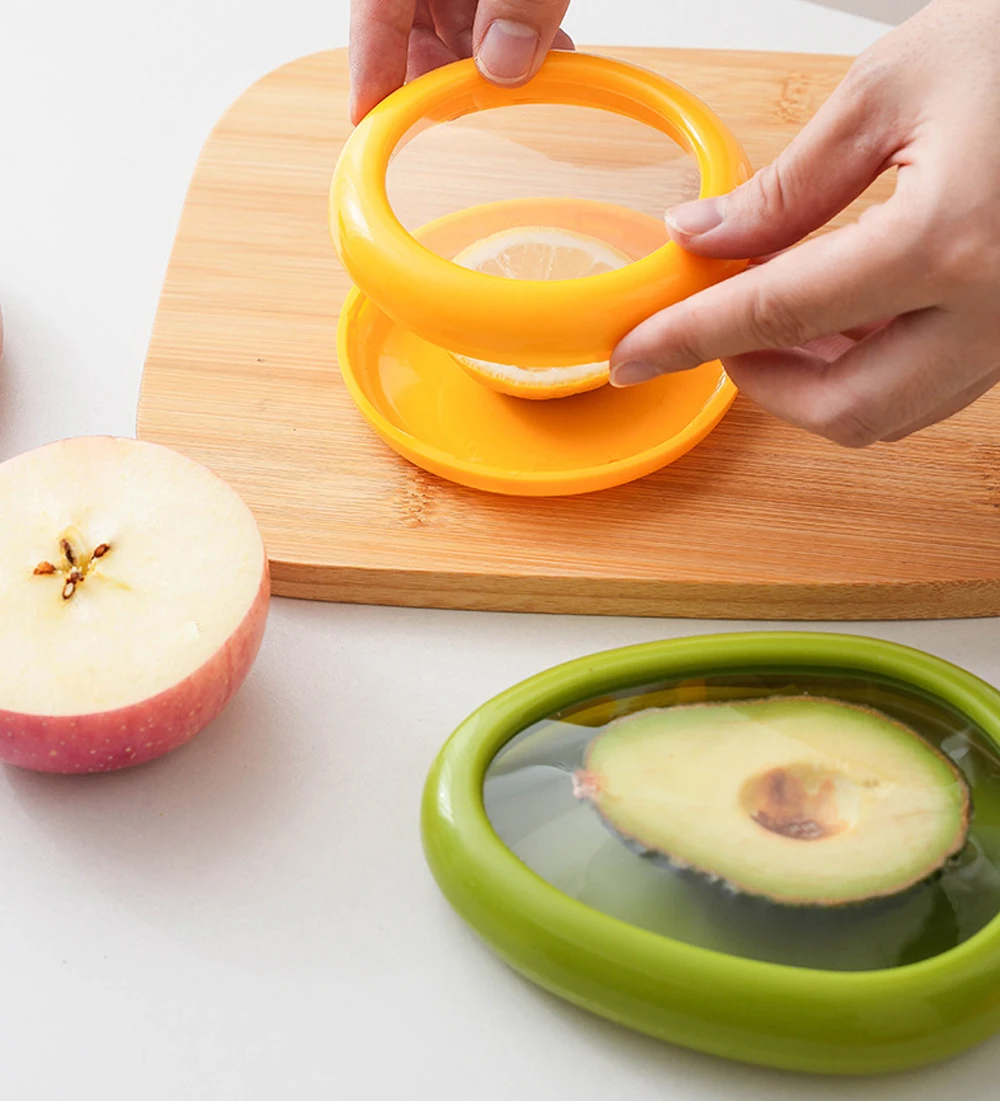 صندوق تخزين طازج محكم الغلق وقابل لإعادة الاستخدام للطعام والفواكه والخضروات، أدوات المطبخ سهلة التنظيف #4