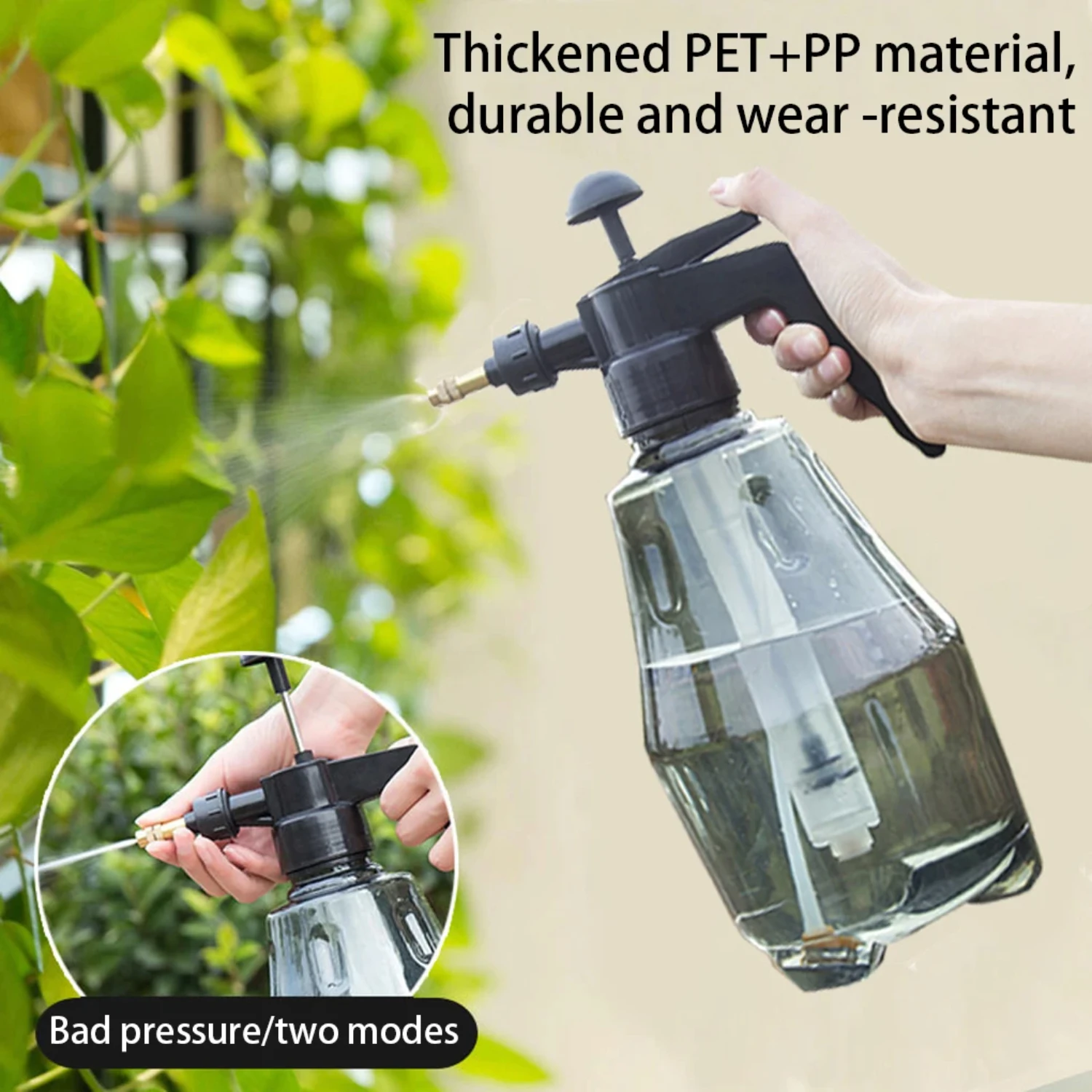 Top-Rated 1.5L Hand Pressure Water Sprayer – Ideal for Garden, Car Cleaning, Indoor and Outdoor Watering Needs – Versatile S