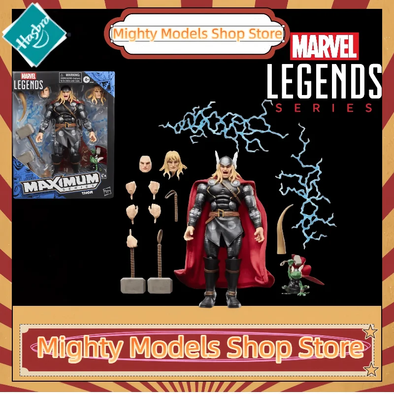 

Pre-sale Original NEW Hasbro Marvel Legends Maximum Series Thor15cmDeluxe Anime Action Figure Excellent Model Ornament Gift Toys