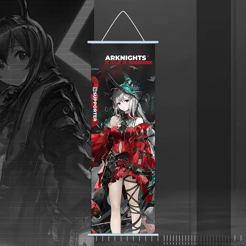 

New Anime Arknights Cosplay Display Scroll Serigraphy Fashion Playbill Titanic Poster High Definition Hang A Picture Xmas Gift