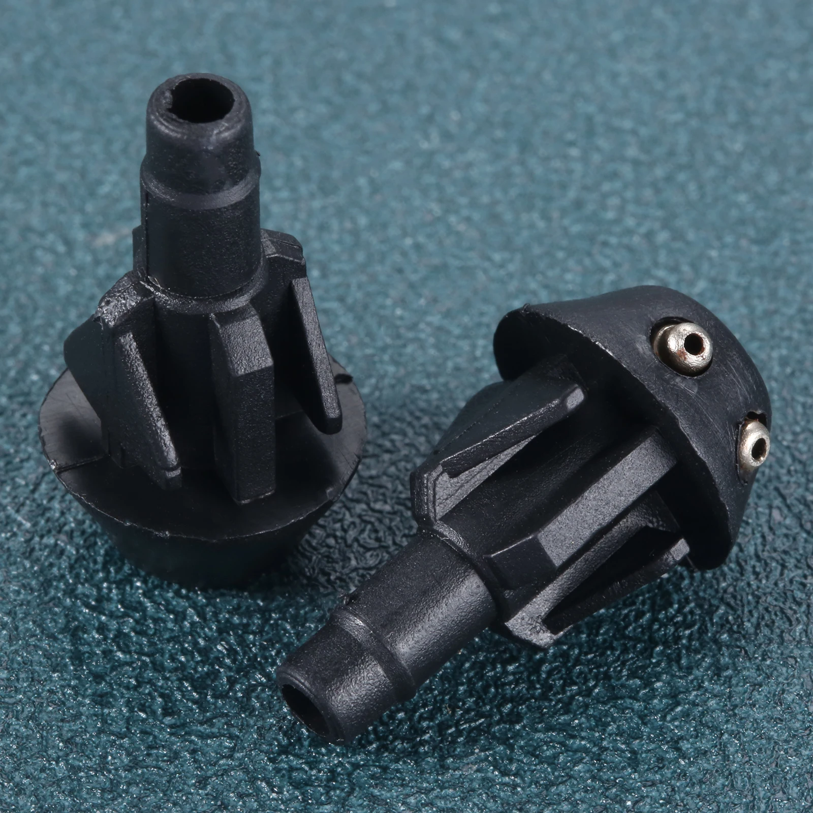 2Pcs Car Washer Nozzles Window Windshield Front Windscreen Wiper Washer Jet Nozzles Water Spray For Peugeot 106 205 206 306 506