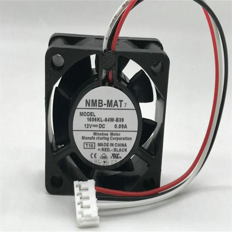 Original NMB-MAT 4015 1606KL-04W-B39 DC12V 0.09A 40*15มม.สามพัดลม