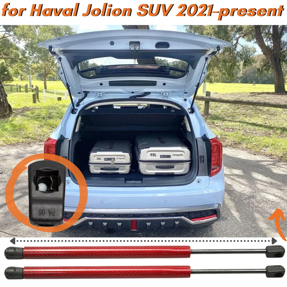 

Qty(2) Trunk Struts for Haval Jolion SUV 2021-present Without Power Tailgate Rear Tailgate Boot Lift Supports Gas Springs Shocks