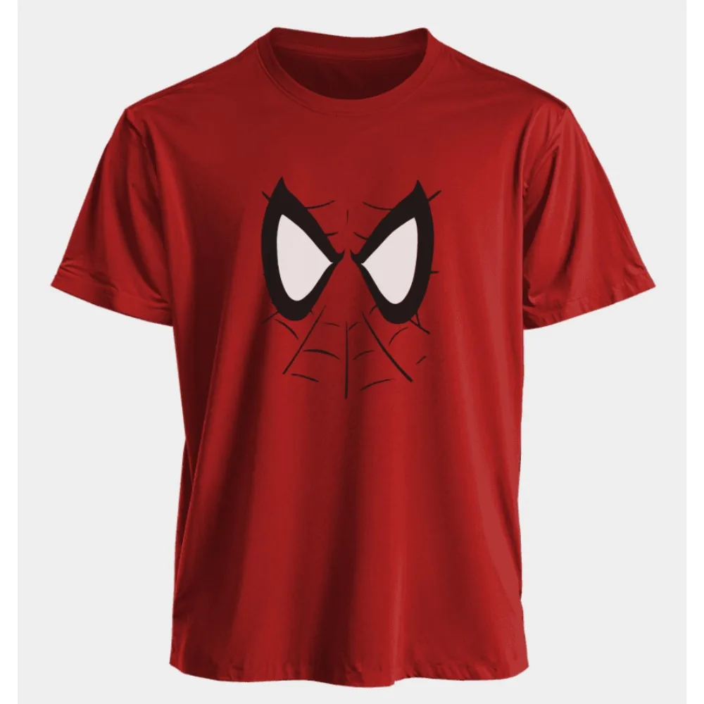 

Marvel Men's and Women's T-shirts Spider-Man Summer American-style Spring and Autumn Loose Oversized Sporty Casual Short-sleeved