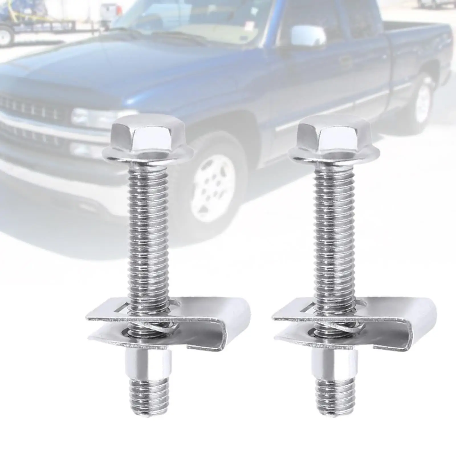 

2 Pieces Fuel Tank Strap Bolts Replacement Kit 55157,Rust Resistant,GM11516770,Upgrade 304 Stainless Steel for Silverado