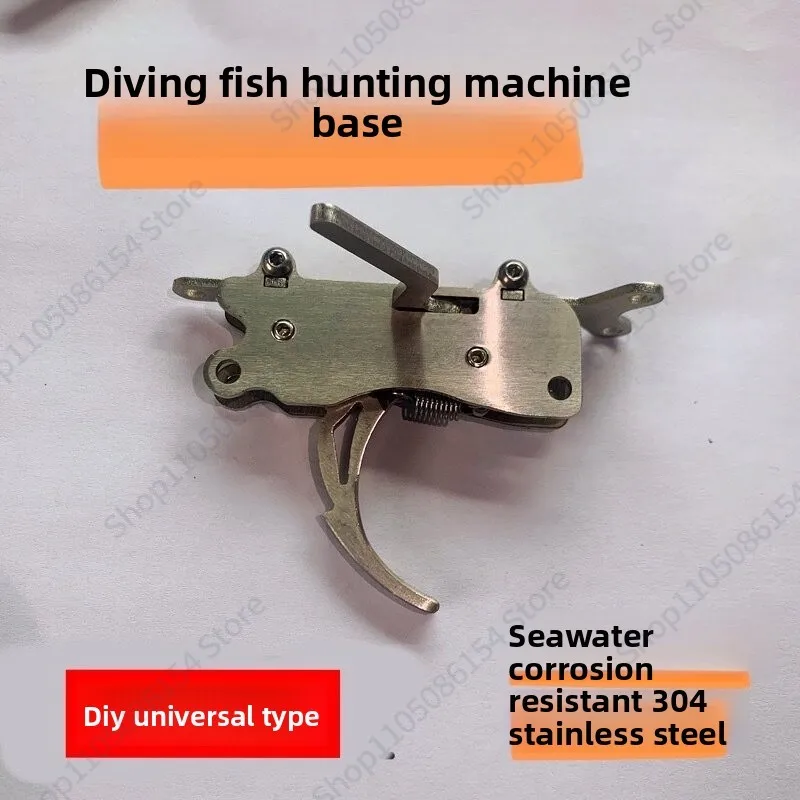 Diving Shooting Gun Trigger Professional Fish Hunting Equipment Stainless Steel DIY Universal Holder Harpoon Accessories