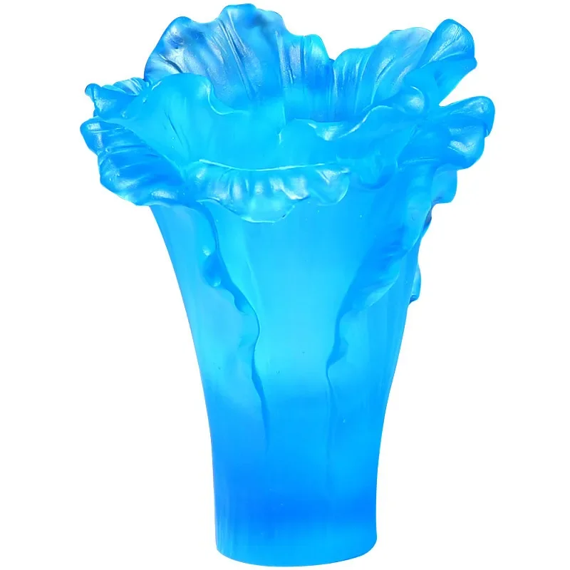 

Piece living room flower arrangement light luxury high sense housewarming new home glazed jadeite lucky decoration