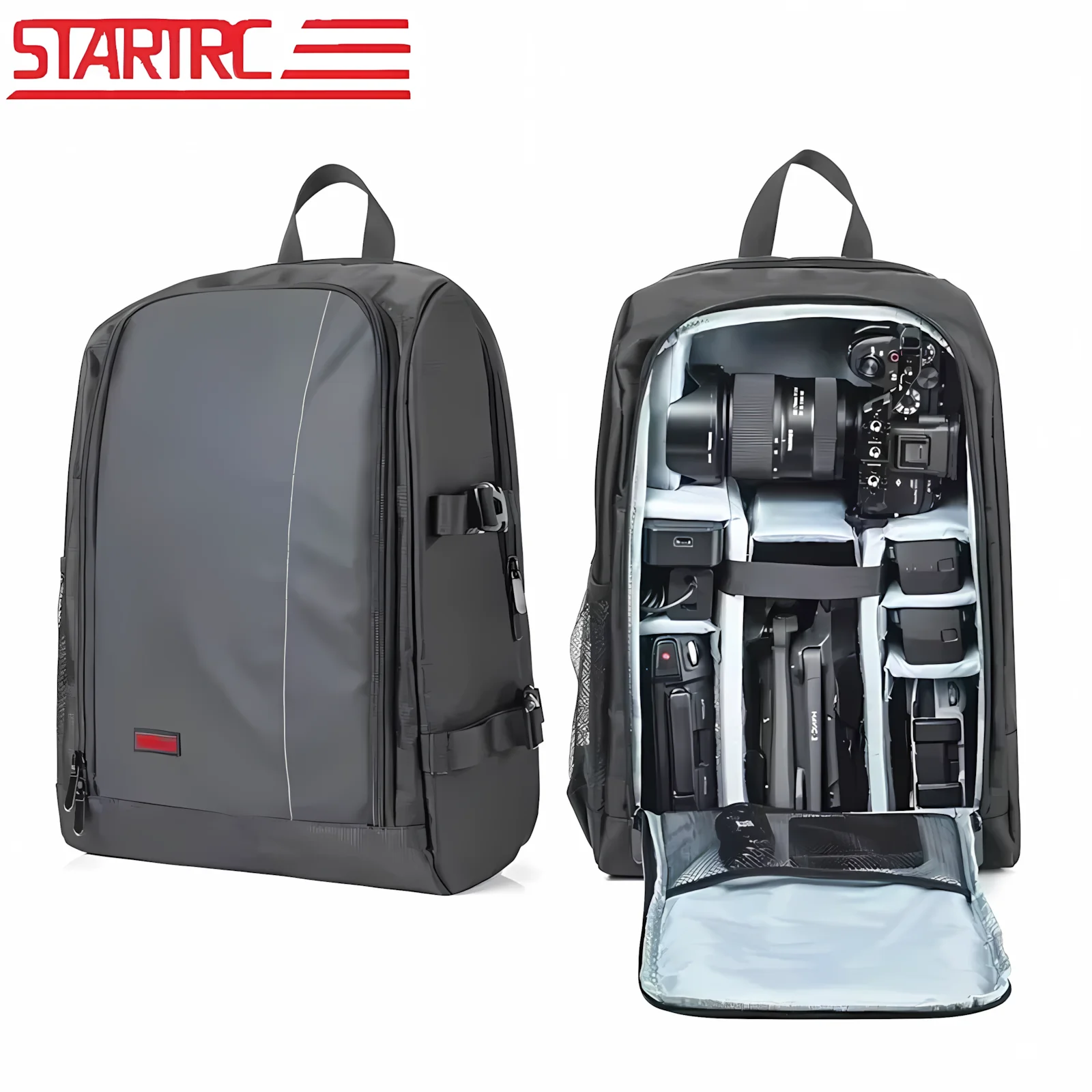 

STARTRC Drone Backpack for DJI Mini 4 Pro/Mini 4K/Mavic 3/Avata 2 Camera Accessories Portable Storage Bag Decompression Backpack