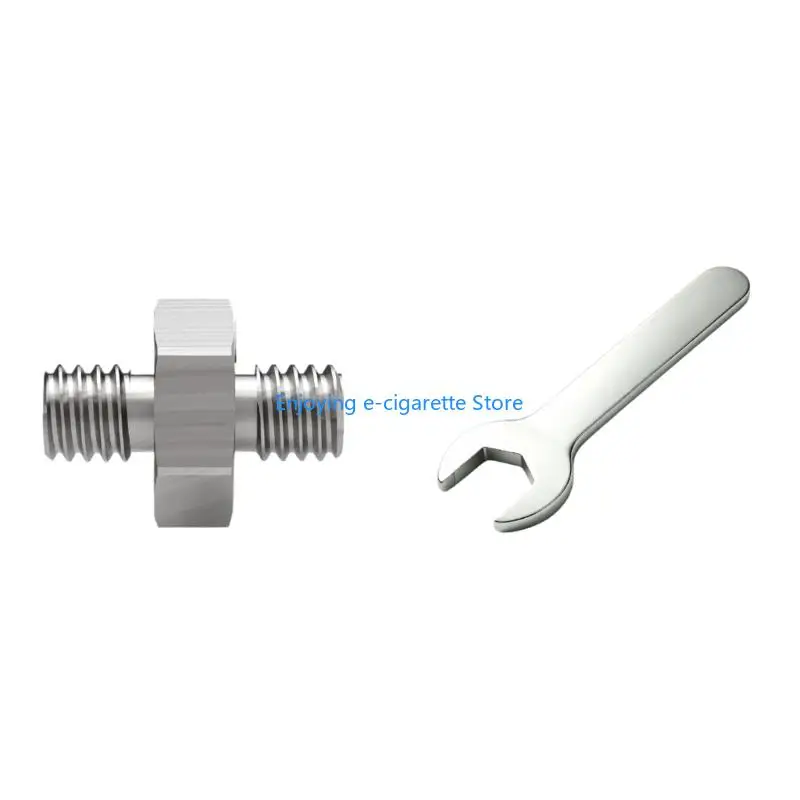 Befestigungsschraubenkupplung für Kameraausrüstung, Metall 1/4-20 männlich mit Werkzeuggriff Y4QF – Detail 5