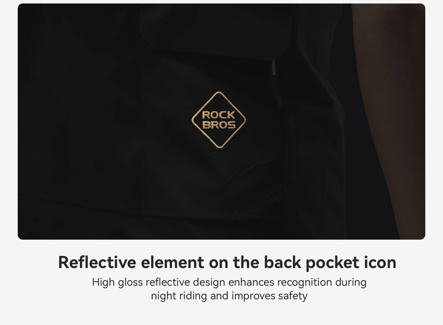 ROCKBROS Sommer-Radtrikot elastisch schnell trocknend atmungsaktiv kurzärmelig T-Shirt für Herren und Damen Fahrradbekleidung alltägliche Freizeitkleidung – Detail 11