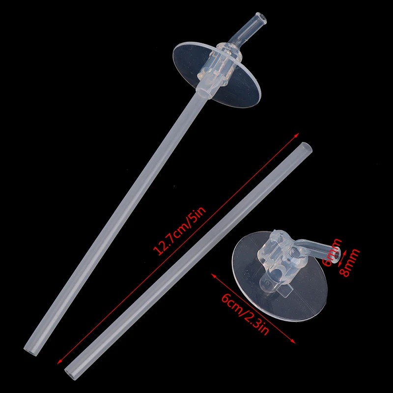 New 2PCS Replacement Straws for Thermos 12 Ounce Funtainer Bottle F401 Bottle Straw Stem Set Drinking Straw Set for Kids Adult