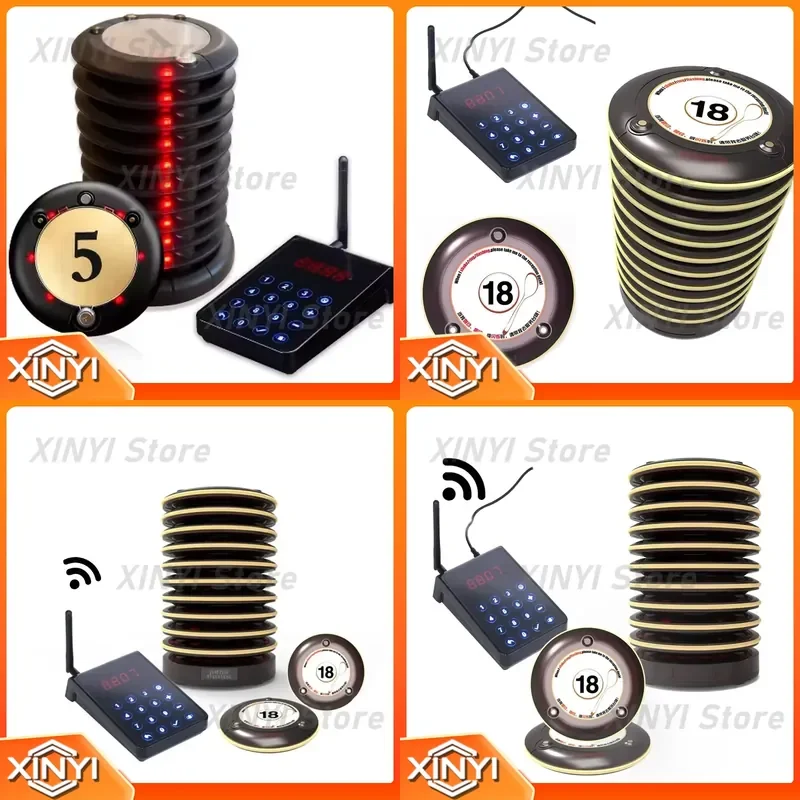 for High quality staff service call paging system restaurant wireless ordering system