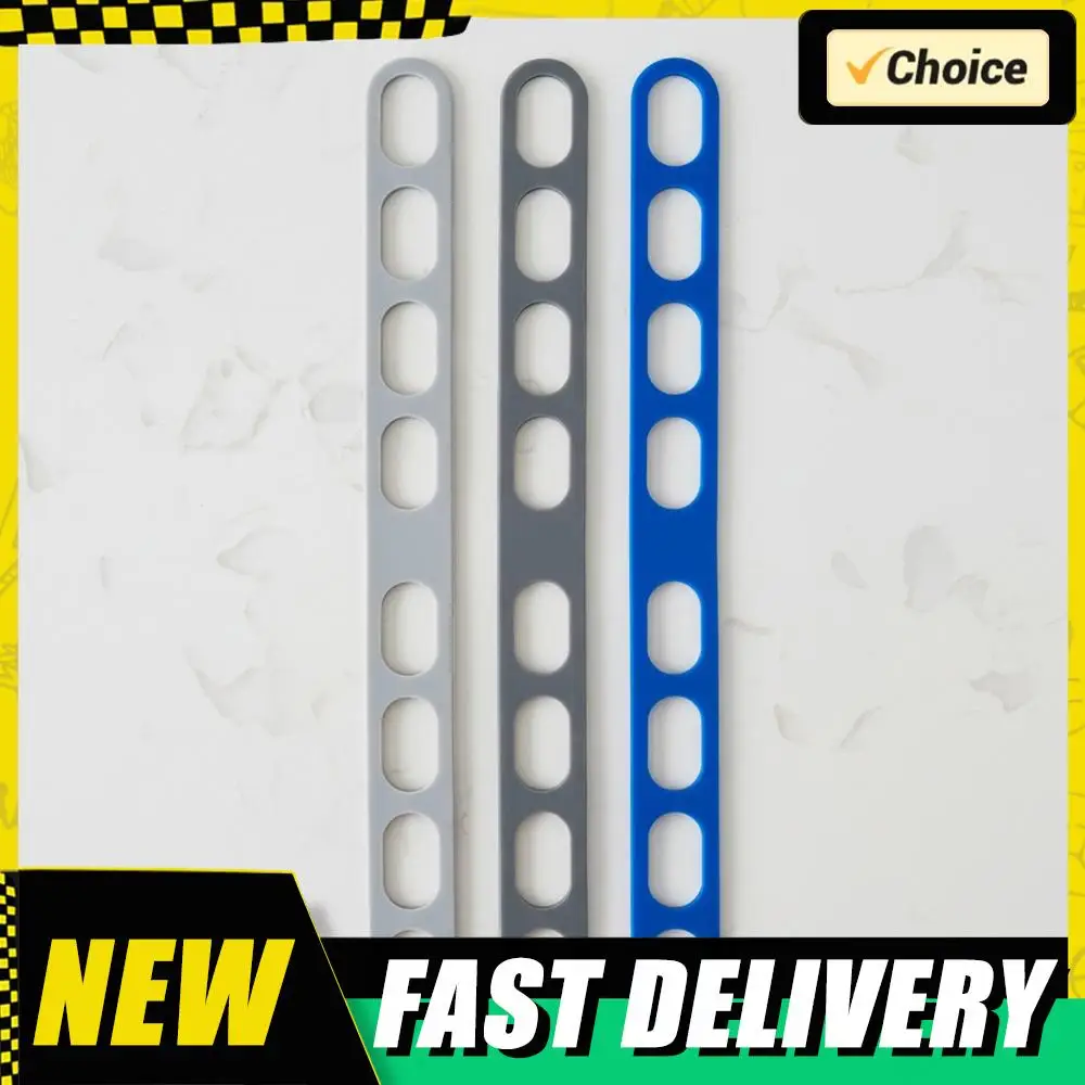 

3pcs Silicone Latch Strap Leak-Proof Reusable Elastic Self-Lock Silicone Tie Can Be Reused Suitable for Various Pots and Bowls