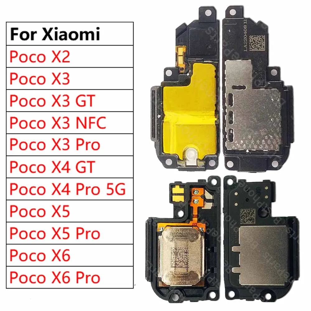 Głośnik do Xiaomi Poco X3 NFC X4 GT X5 X6 Pro 5G X2 Głośnik Brzęczyk Dzwonek Moduł dźwiękowy Części do telefonów komórkowych