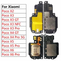 Loudspeaker For Xiaomi Poco X3 NFC X4 GT X5 X6 Pro 5G X2 Loud Speaker Buzzer Ringer Sound Module Mobile Phone Parts