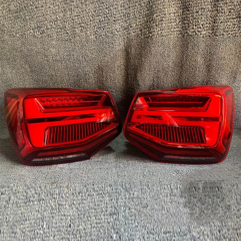 Car For AUDI Q2 LED taillight 2018-2023  FOR Q2L LED Rear lamp LED BACK lamp DRL+Dynamic Turn Signal+Brake+Rever