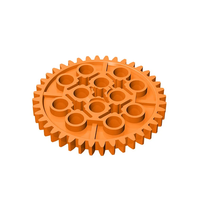 10PCS Assembles Particles 3649 40 Tooth Gear Outer Diameter Bricks Building Blocks DIY Replaceable Parts Toys For Children Gifts