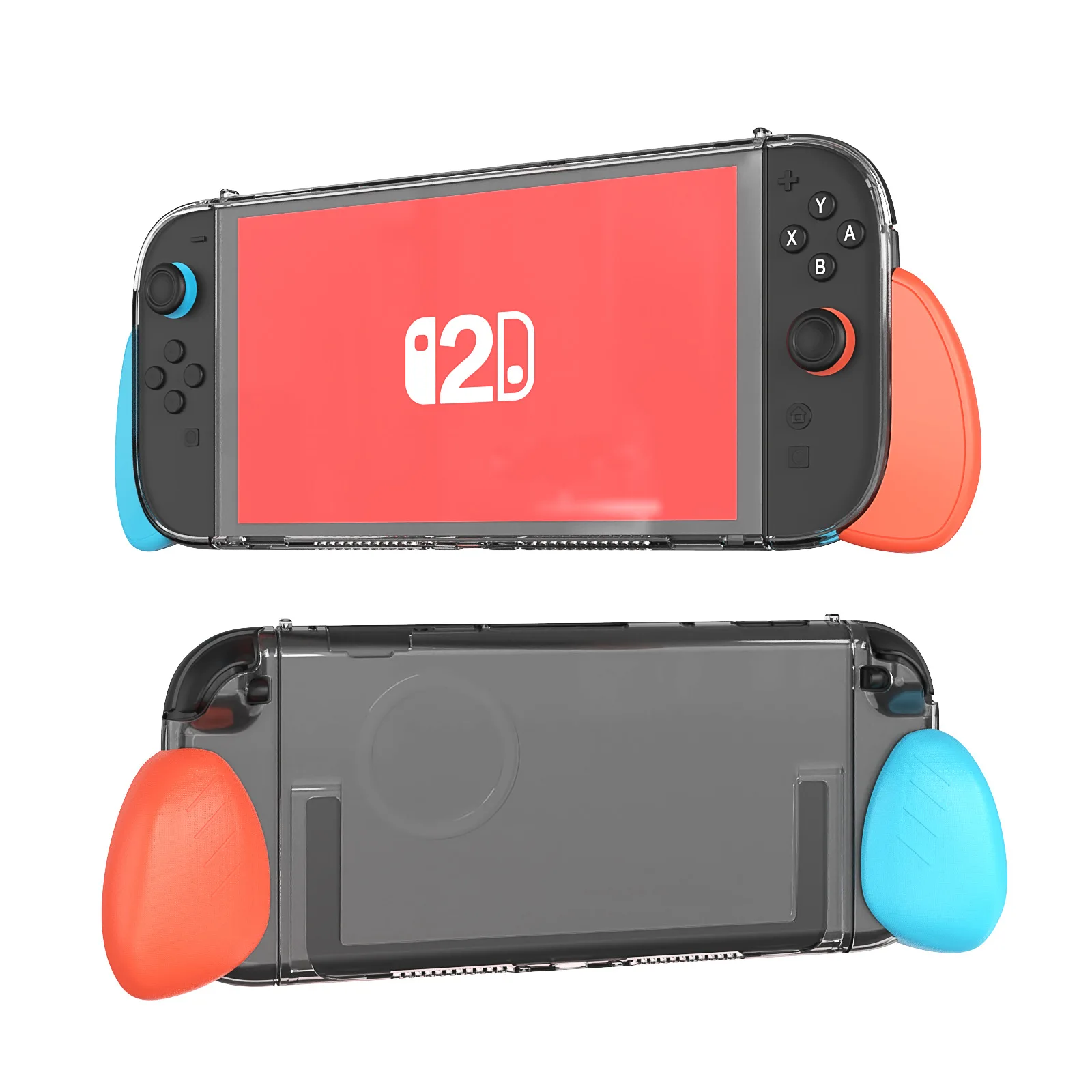 Защитный чехол с ручкой для Nintendo Switch 2 2025, модель, кристально прозрачный твердый чехол для игровой консоли NS2