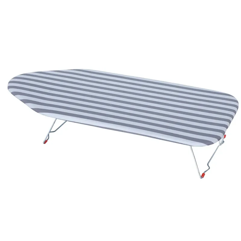 Foldable Ironing Board with Pad Rack for Home Dorm Bed Bay Window Compact Storage Household Laundry Accessory