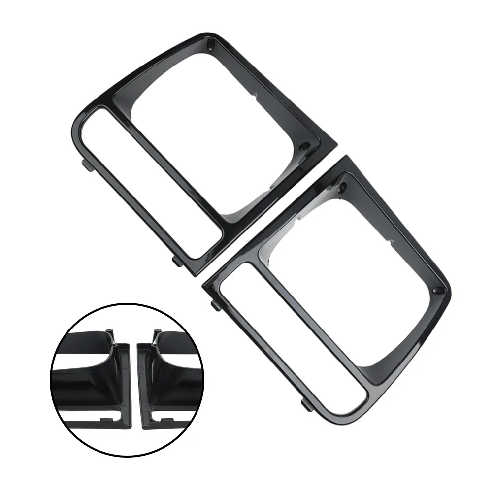 Bolt Headlight Bezel Black Glossy Black Finish Non-deformable Structure for OEM Compatible Numbers Automotive Lighting Upgrade