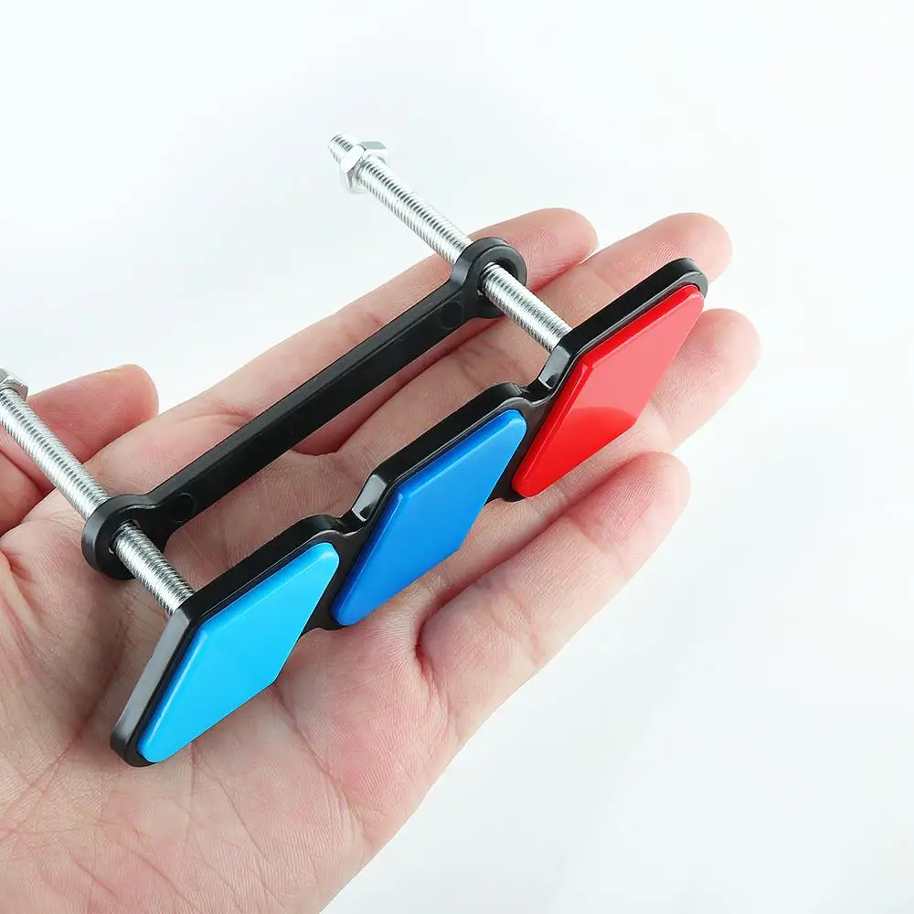 سيارة الجبهة مصبغة شارة شعار الديكور ، اكسسوارات السيارات تعديل ، 3 ألوان ، يصلح لفورد ، تويوتا ، مازدا ، سوزوكي ، فولفو ، هيونداي ، 1 قطعة #4