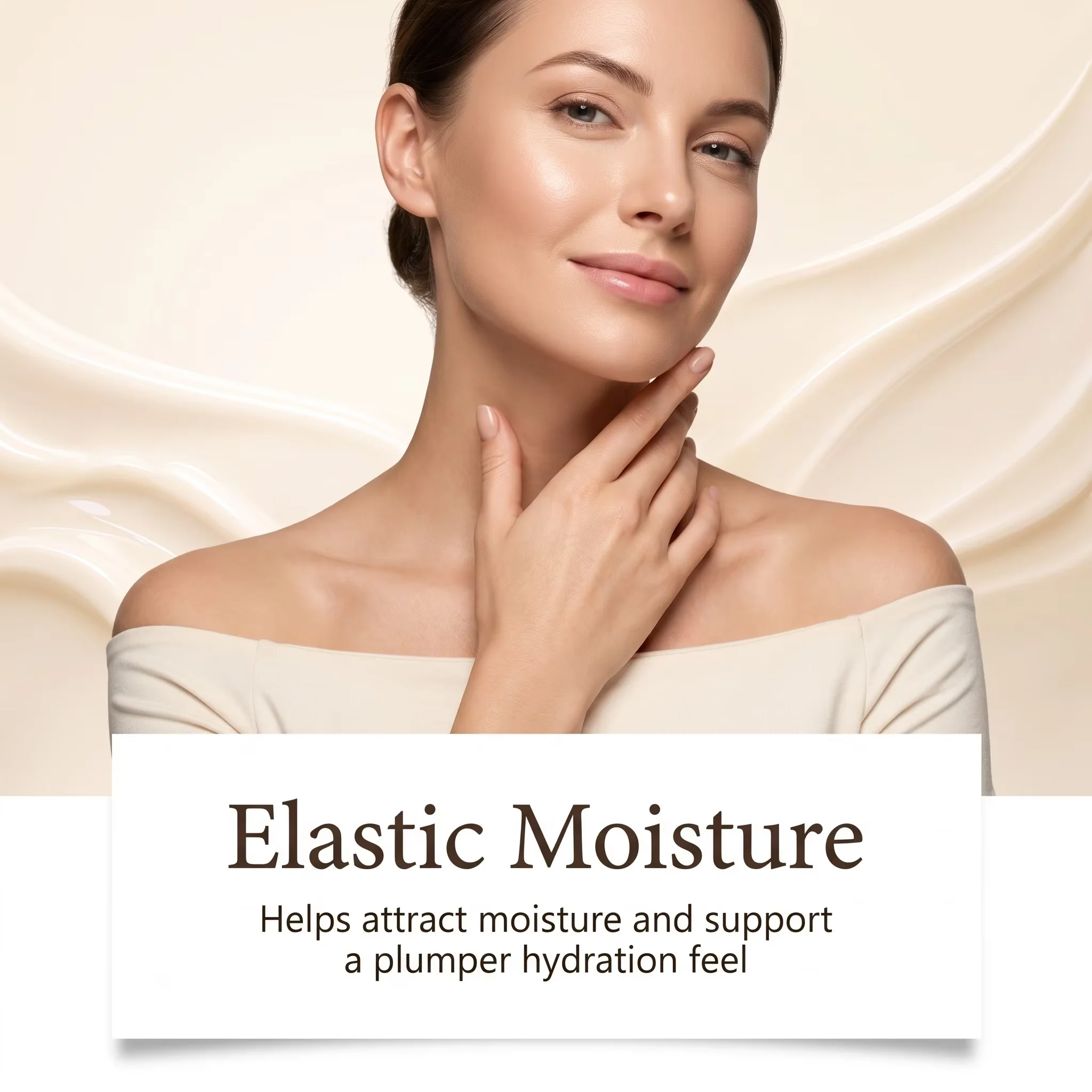 Creamy Bounce Neck Cream Deeply Moisturizing Anti Aging Skin Barrier Repair Improve Skin Texture Remove Double Chin Neck Care