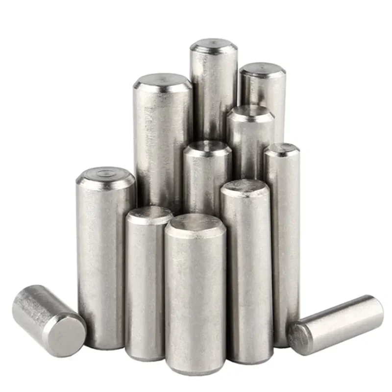 M1 M1.5 M2 M2.5 M3 M4 M5 M6 M8 M10 M12 304 Stainless Steel Cylindrical Pin Locating Dowel Fixing Lock Pins Shaft Solid Metal Rod