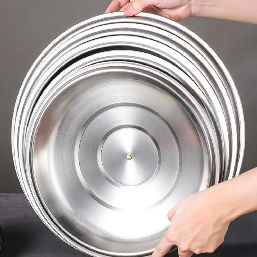 28/32/36/40cm Stainless Steel Pot Cover with Knob Universal Cooking Pot Wok Lid Cookware Parts Frying Pan Cover