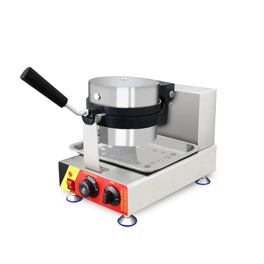 آلة دونات التجارية غير عصا صانع الوافل عموم الآيس كريم المعجنات معدات الوجبات الخفيفة آلة الوافل البسكويت gauffreur
