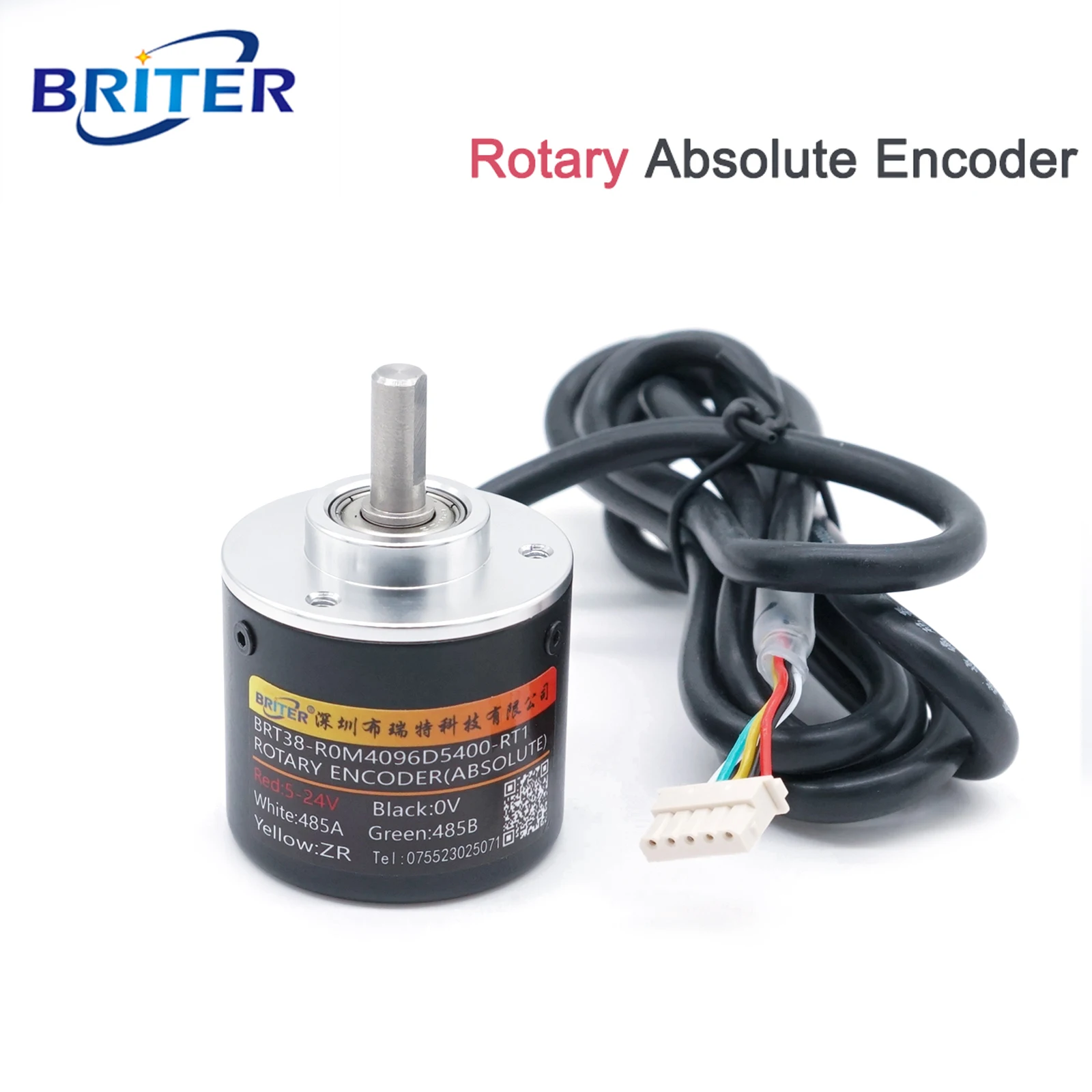 absolute rotary encoder power off memory Angle position measurement singleturn multiturn digital angular displacement sensor