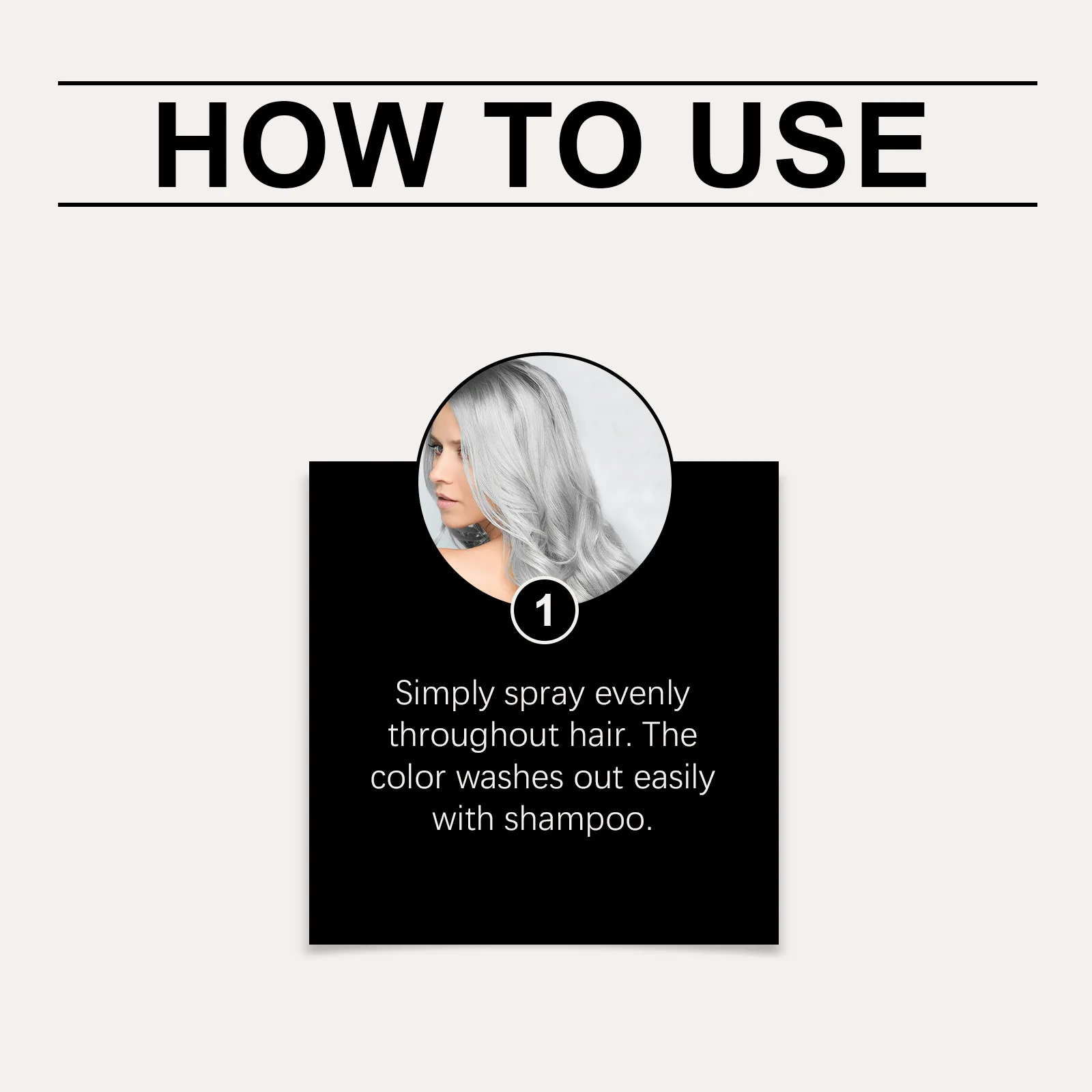 رذاذ لون الشعر المؤقت فضي رمادي أبيض اللون صبغ طبيعي طويل الأمد يمكن التخلص منه موضة تصفيف الشعر صالون تجميل ماكياج