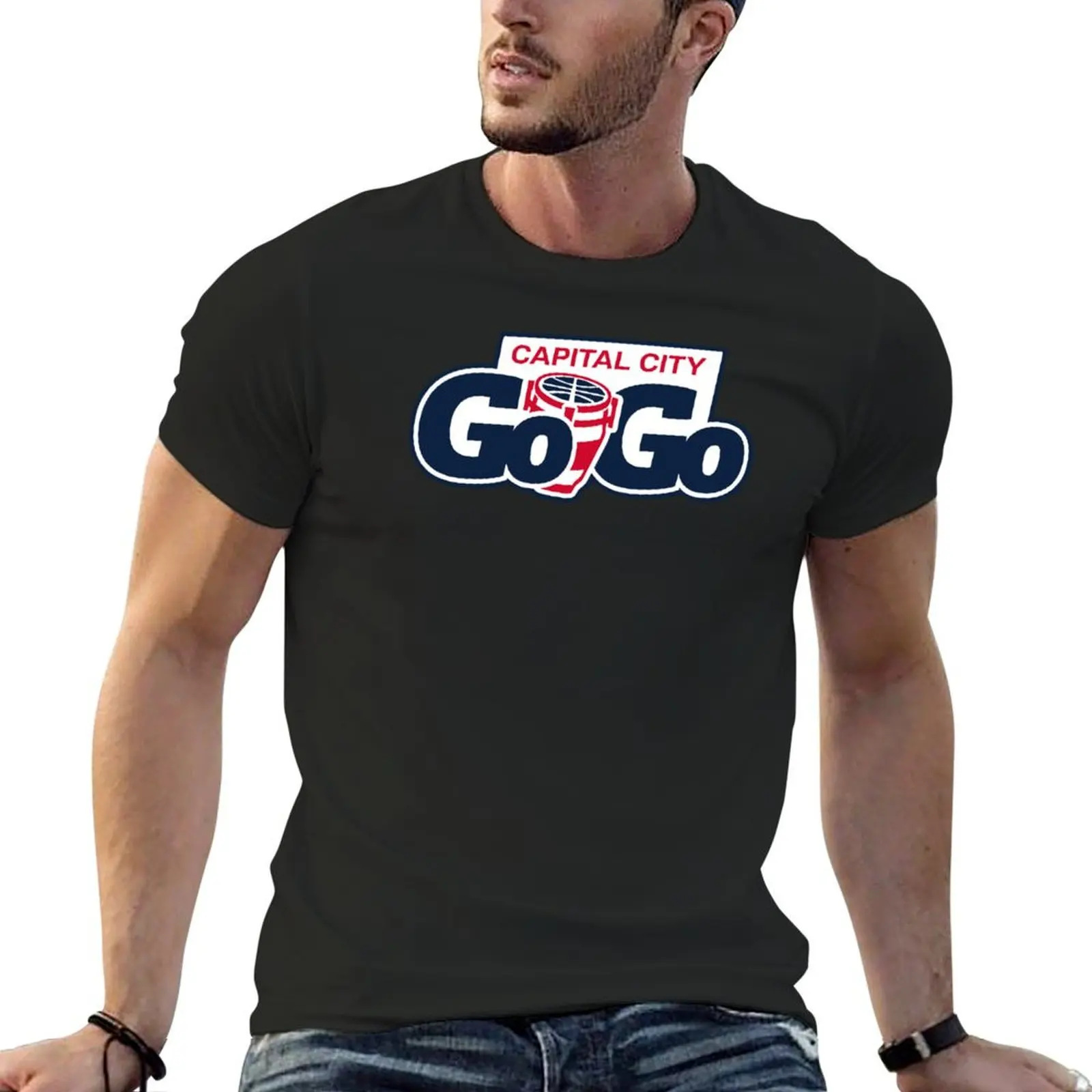 The Go-Go Capital City T-Shirt oversized anime stuff mens designer t shirt