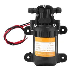 DC 12V 70PSI 3.5L/Min Agricultural Electric Water Pump Black Micro High Pressure Diaphragm Water Sprayer Car Wash 12 V