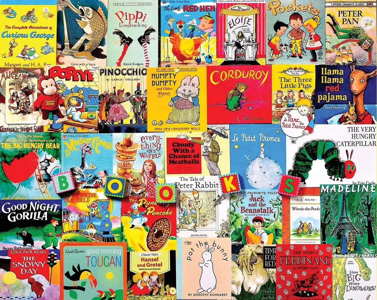 스토리 타임 500/300/120 조각 직소 퍼즐, 게임룸, 침실, 거실, 파티 선물용으로 적합한 도전적인 가족 활동 게임