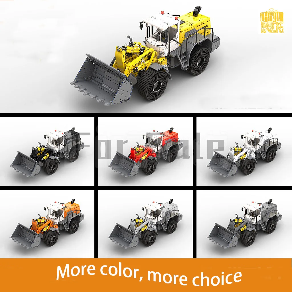 Moc49777 Giant Project Forklift Difficult Complimentary Model With PDF Drawings Building Blocks Bricks Gifts