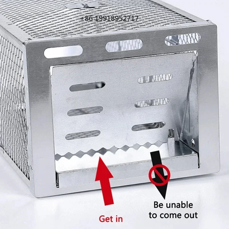 Hot New Multi-Catch Rodent Mouse Trap Rat Trap Cage Pest Control All Mice And Rat Can Fit In Mice Rodent Catcher Rat Trap JJ343