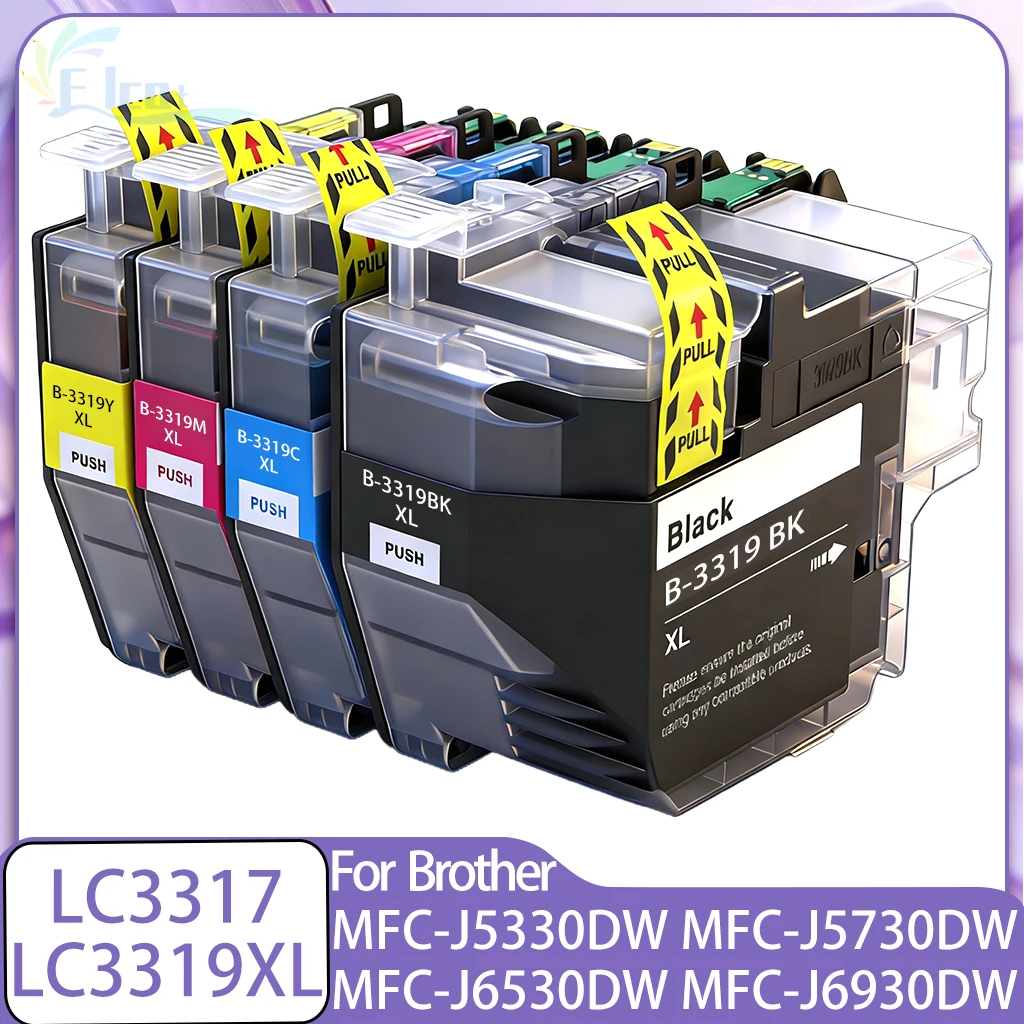 Cartucho de tinta LC3319 LC3319XL LC-3319XL LC3317 Compatible con impresora Brother MFC-J5330DW MFC-J5730DW MFC-J6530DW MFC-J6930DW