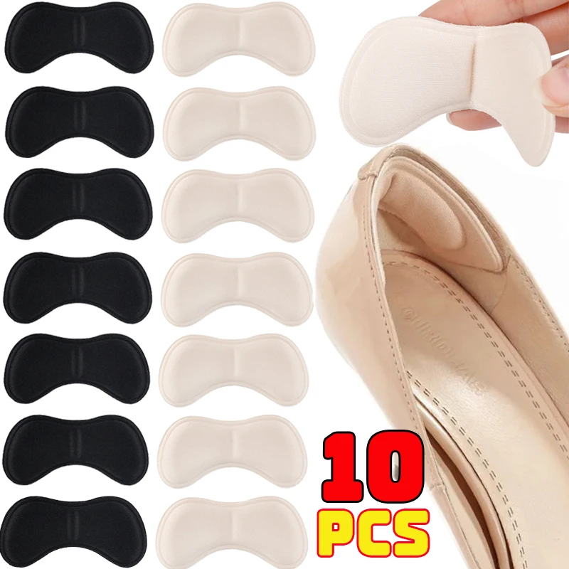 Soft Sponge Heel Protector Pain Relief Anti-wear High Heels Sneakers Back Protectors Shrinking Size Adjustable Inserts Accessory